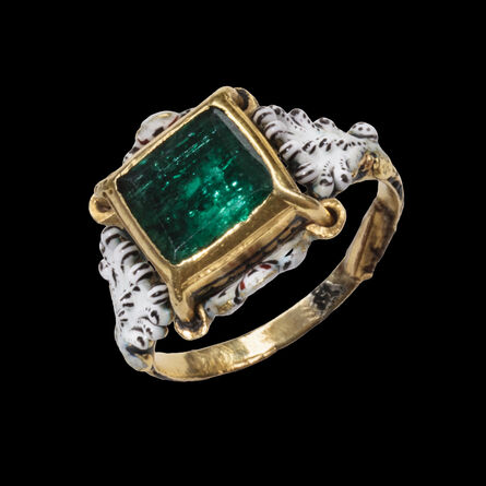 Renaissance Works of Art, ‘Emerald and Enamel Solitaire Ring’, c. 1680-1720