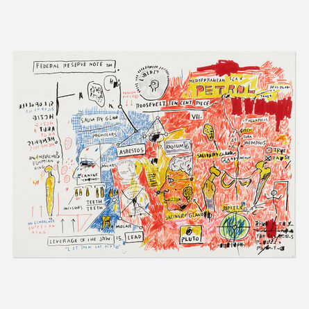 After Jean-Michel Basquiat, ‘Liberty’, 2017