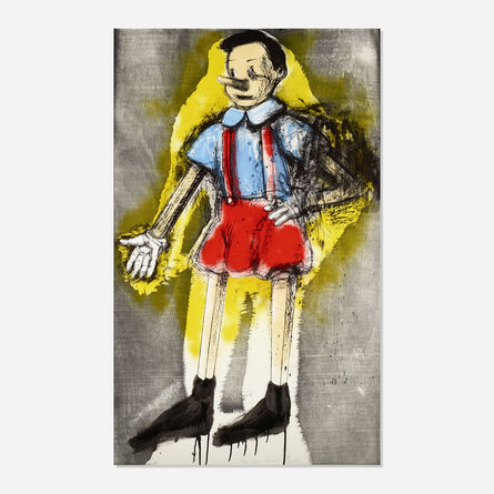 Jim Dine, ‘Pinocchio in a Caul’, 2006