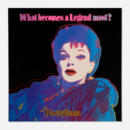 Andy Warhol, ‘Blackglama (Judy Garland) (from the Ads portfolio)’, 1985