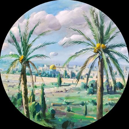 Ilan Baruch, ‘Palm Trees in Jerusalem’, 2022