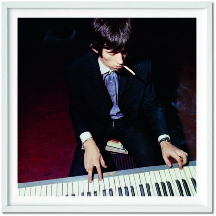 Bent Rej, ‘The Rolling Stones. Art Ed. Rej, Keith playing the piano, 1965’, 1965
