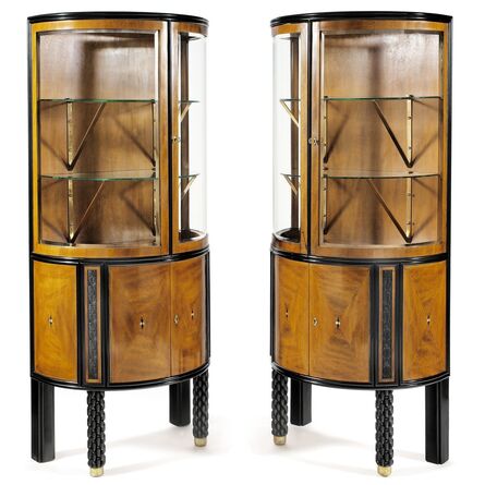 Hans Ofner, ‘Two Glass Cabinets’, 1911