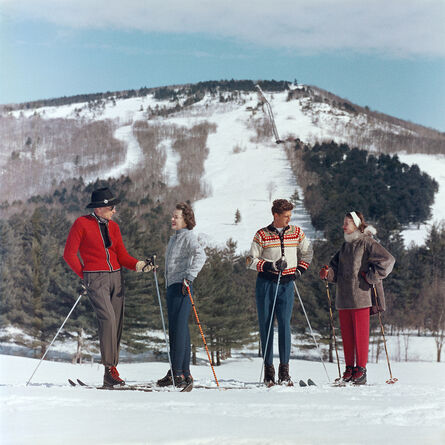 Slim Aarons, ‘Skiing In New Hampshire’, 1955