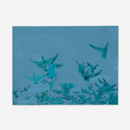 Whitney Bedford, ‘Birds (Blue)’, 2005
