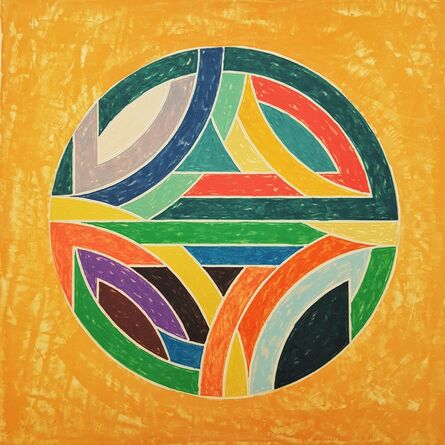 Frank Stella, ‘Sinjerli Variation Squared with Colored Ground IV’, 1981