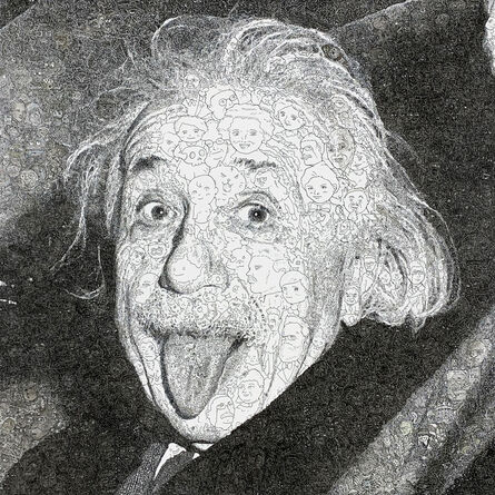 Keita Sagaki, ‘Hystorical Portraits vol. 6 - Albert Einstein’, 2020