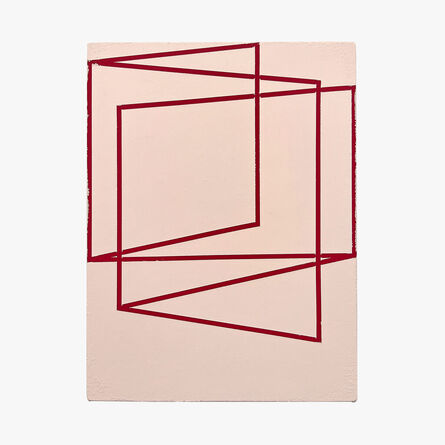 Shawn Stipling, ‘Structure Painting (pink/red)’, 2023