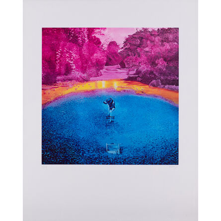 Jacques Monory, ‘Technicolor 1, Monet est mort’, 1979