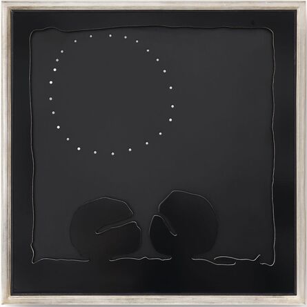 Lucio Fontana, ‘Spatial Concept-Teatrino (Black)’, 1968