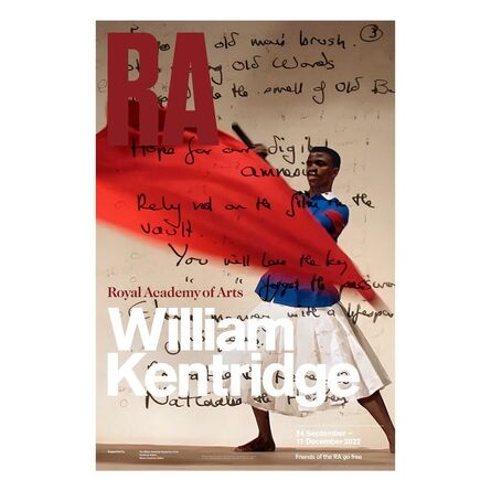 William Kentridge, ‘William Kentridge Notes Towards a Model Opera Exhibition Poster, FREE DOMESTIC SHIPPING’, 2022