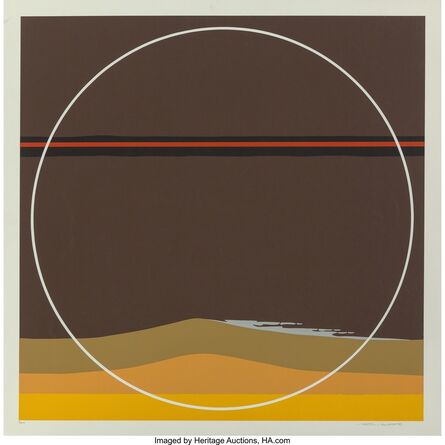 Thomas W. Benton, ‘Yellow Dunes’, 1981