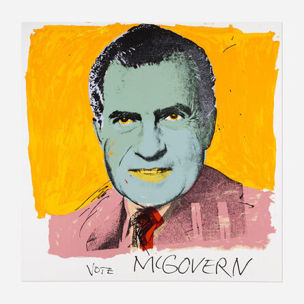 Andy Warhol, ‘Vote McGovern’, 1972