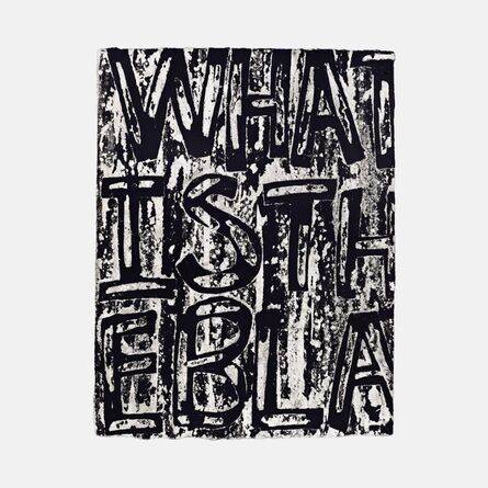 Adam Pendleton, ‘What Is The Black Dada’, 2020