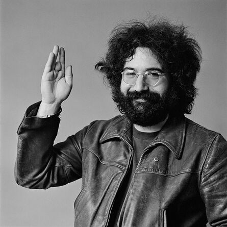 Baron Wolman, ‘Jerry Garcia waving’, 1969