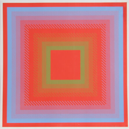 Richard Anuszkiewicz, ‘Spectral Cadmium’, 1968