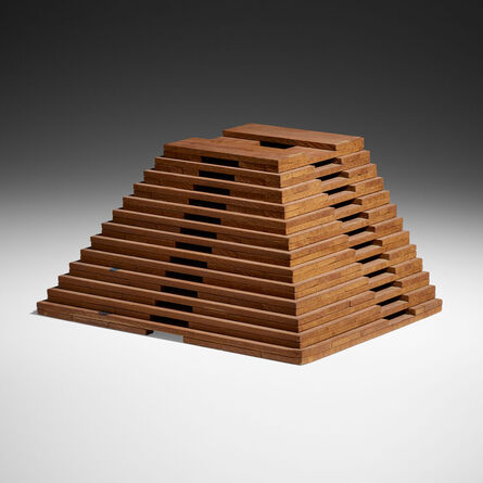 Jackie Ferrara, ‘Sepsected Pyramid (maquette)’, 1974