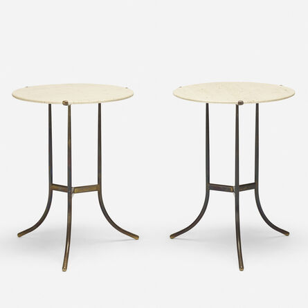 Cedric Hartman, ‘Occasional tables, pair’, c. 1970