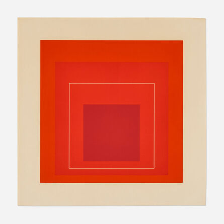 Josef Albers, ‘White Line Square XV (from White Line Squares (Series II))’, 1966