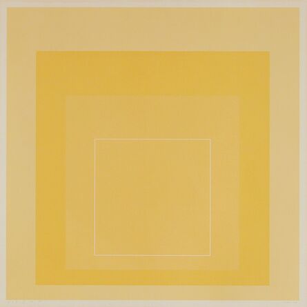 Josef Albers, ‘WLS I, from White Line Squares (Series I)’, 1966