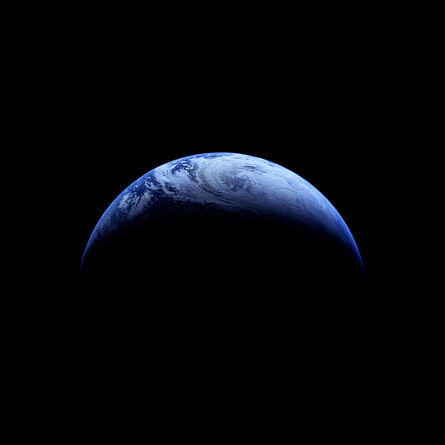 Michael Light, ‘118 Crescent Earth; Photographed by Robotic Camera, Apollo 4 (Unmanned), November 9, 1967’, 1999