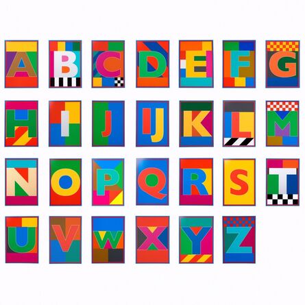 Peter Blake, ‘Dazzle Alphabet Box Set’, 2017