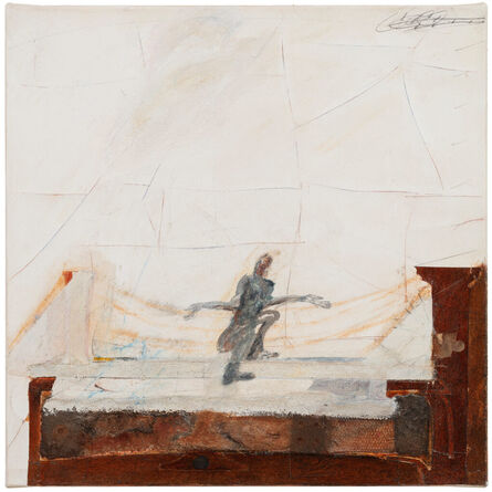 Reima Nevalainen, ‘Figure Sitting on Bed II’, 2021