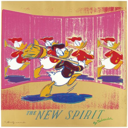 Andy Warhol, ‘The New Spirit (Donald Duck) F&S II.357’, 1985