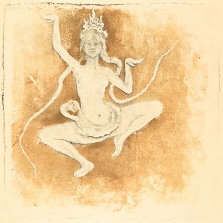 Pierre Roche, ‘Danseuse Cobodgienne (Cambodian Dancer)’, 1897