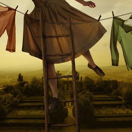 Tom Chambers, ‘Pennants Over Pienza’, 2012