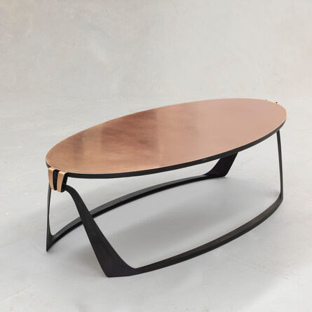 Anasthasia Millot, ‘2-tone bronze coffee table "Link"’, 2023