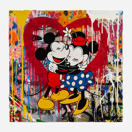 Mr. Brainwash, ‘Mickey and Minnie’, 2018