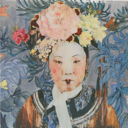 Hung Liu 刘虹, ‘Manchu Cherry Lips’, 2020