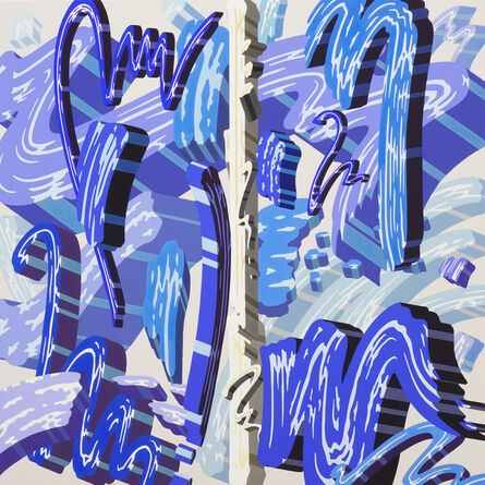 Soichi Yamaguchi, ‘Overlap of Paint ( Color Field )’, 2023