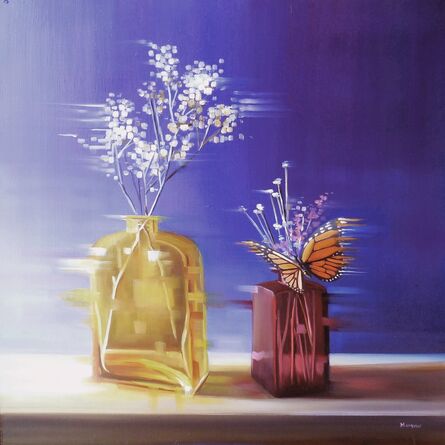 Michelle Condrat, ‘Violet and Gold’, 2014