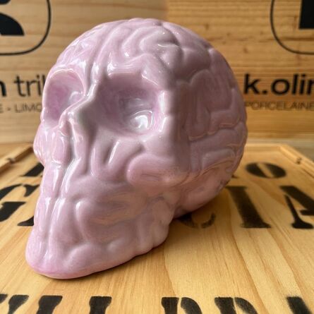 Emilio Garcia, ‘Skull Brain (Pink Porcelain)’, 2015