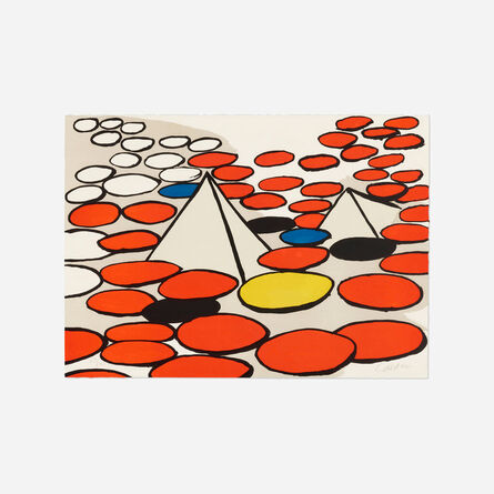 Alexander Calder, ‘Untitled (Circles and Pyramids)’, 1970