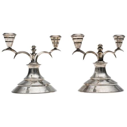 Unknown Artist, ‘Vintage Couple of Decorative Candleholders’, 1900s