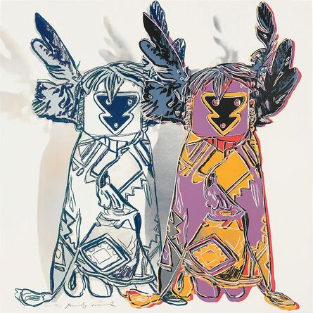 Andy Warhol, ‘Kachina Dolls, from Cowboys and Indians’, 1986