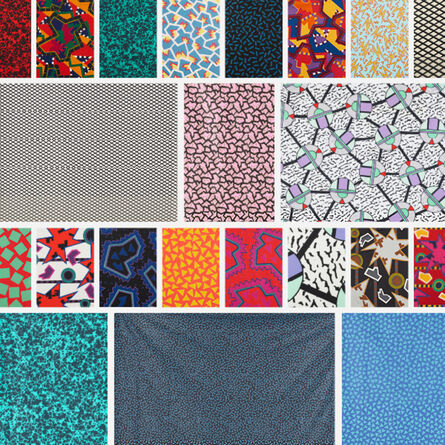 Memphis, ‘Collection of fabric and fabric swatches’