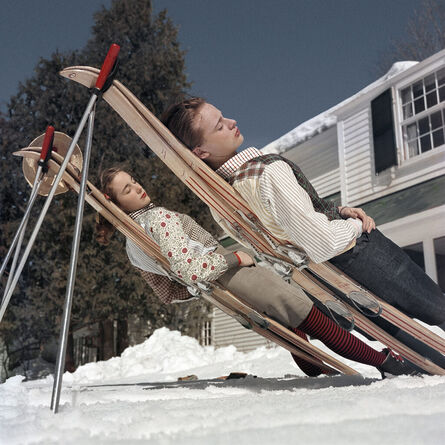 Slim Aarons, ‘New England Skiing’, ca. 1955