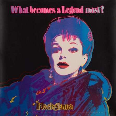 Andy Warhol, ‘Blackglama (Judy Garland)’, 1985