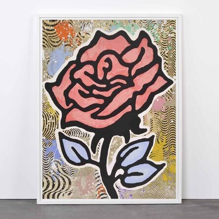 Donald Baechler, ‘Red Rose’, 2005
