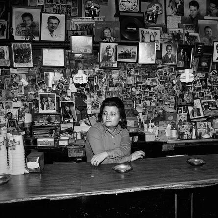 Henry Horenstein, ‘Wanda Behind the Bar (Tootsie's Orchid Lounge, Nashville, TN)’, 1974