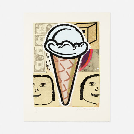 Donald Baechler, ‘Ice Cream Cone’, 2001