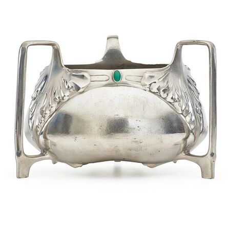 Friedrich Adler, ‘Art Nouveau three-handled center bowl’