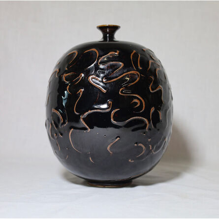 Antonio Prieto, ‘Swirl Decorated Vase’, 1960s