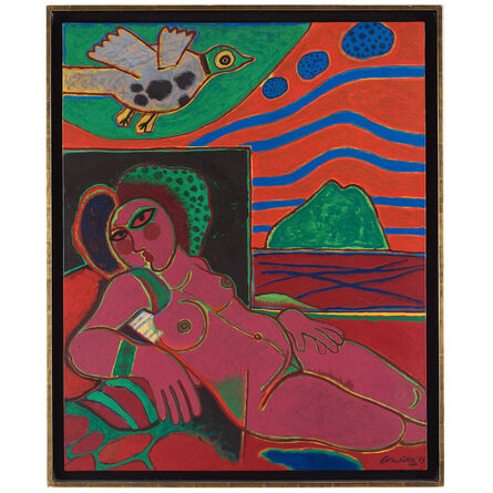 Corneille, ‘Le ciel orange ’, 1983