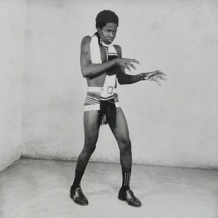 Malick Sidibé, ‘Exhibitionist Before A Night Out’, 1963