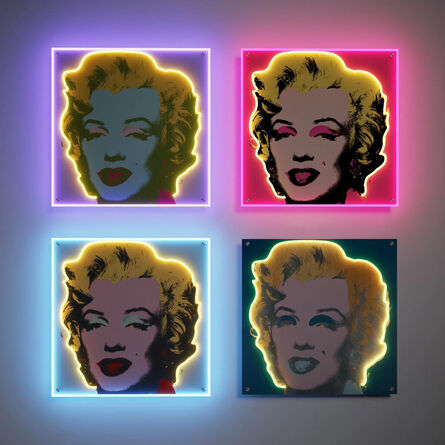 Andy Warhol, ‘Marilyn Deluxe LED Neon Sign (set of 4)’, 2022